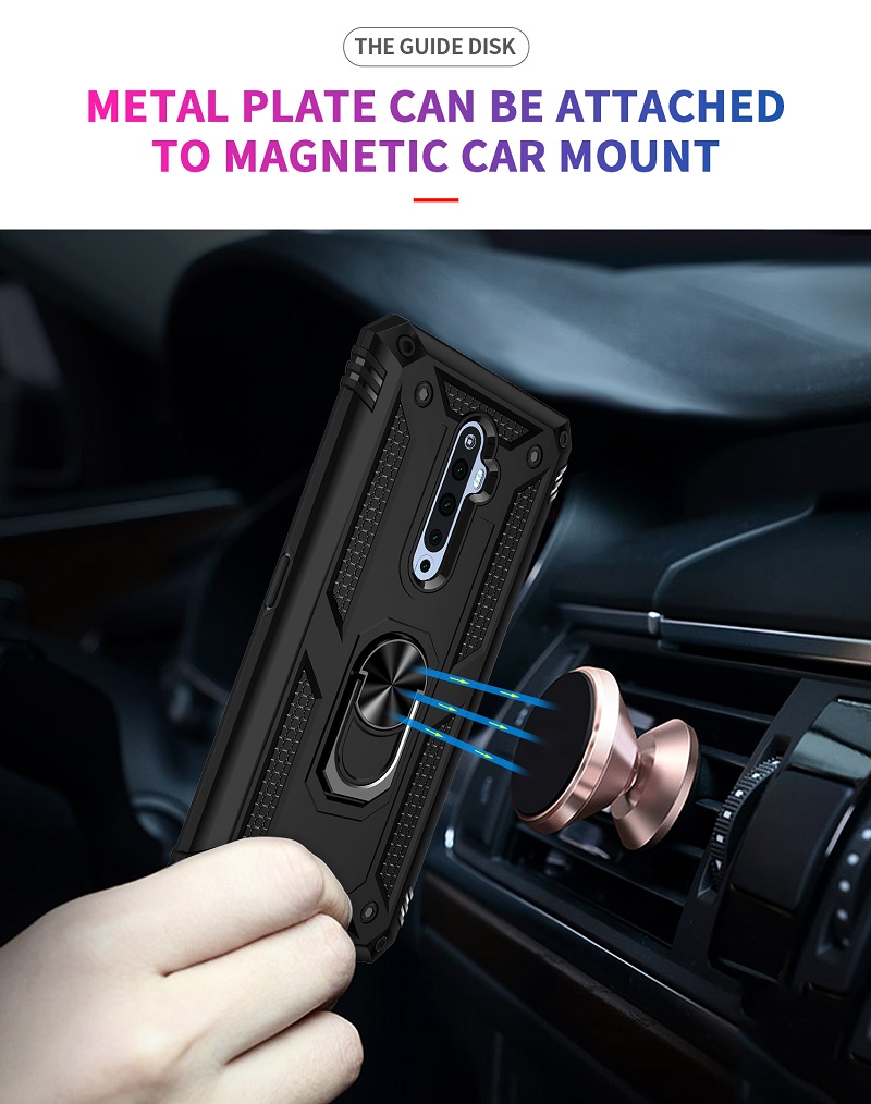 Oppo Reno 2Z / Reno 2F Case,Phone Case for Oppo Reno 2 Z / Reno 2 F [Drop-protection] with Car Magnetic Ring Holder