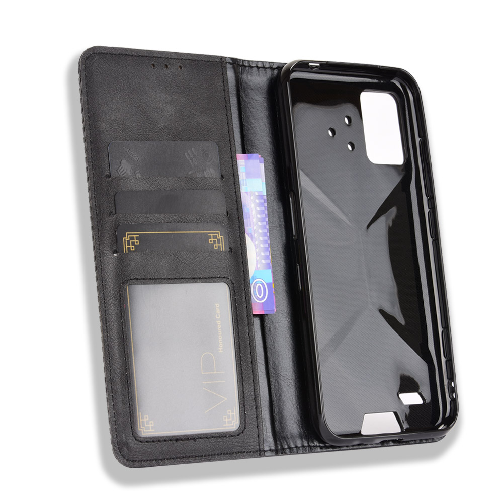 Flip Cover for Umidigi Bison Pro GT F2 Power 3 X A5 A7 A9 A11 Pro Max F1 Play A3S A3X S5 Pro A11S Bison X10 Pro Power 5Wallet Leather Phone Case Shockproof Durable Retro Case
