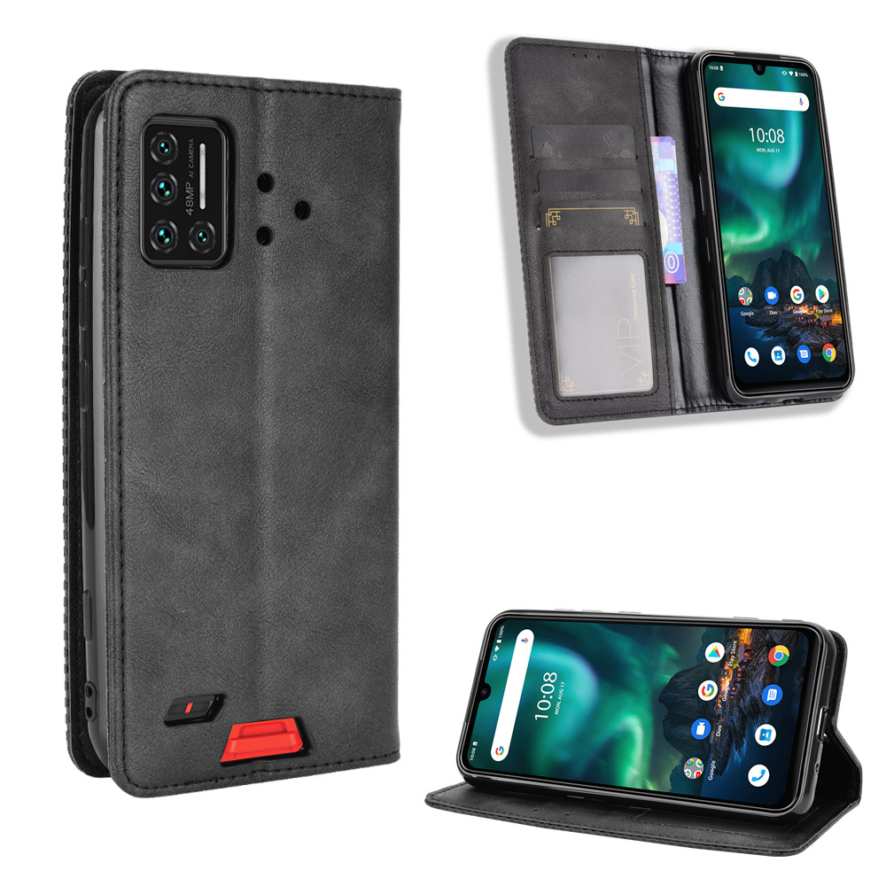 Flip Cover for Umidigi Bison Pro GT F2 Power 3 X A5 A7 A9 A11 Pro Max F1 Play A3S A3X S5 Pro A11S Bison X10 Pro Power 5Wallet Leather Phone Case Shockproof Durable Retro Case