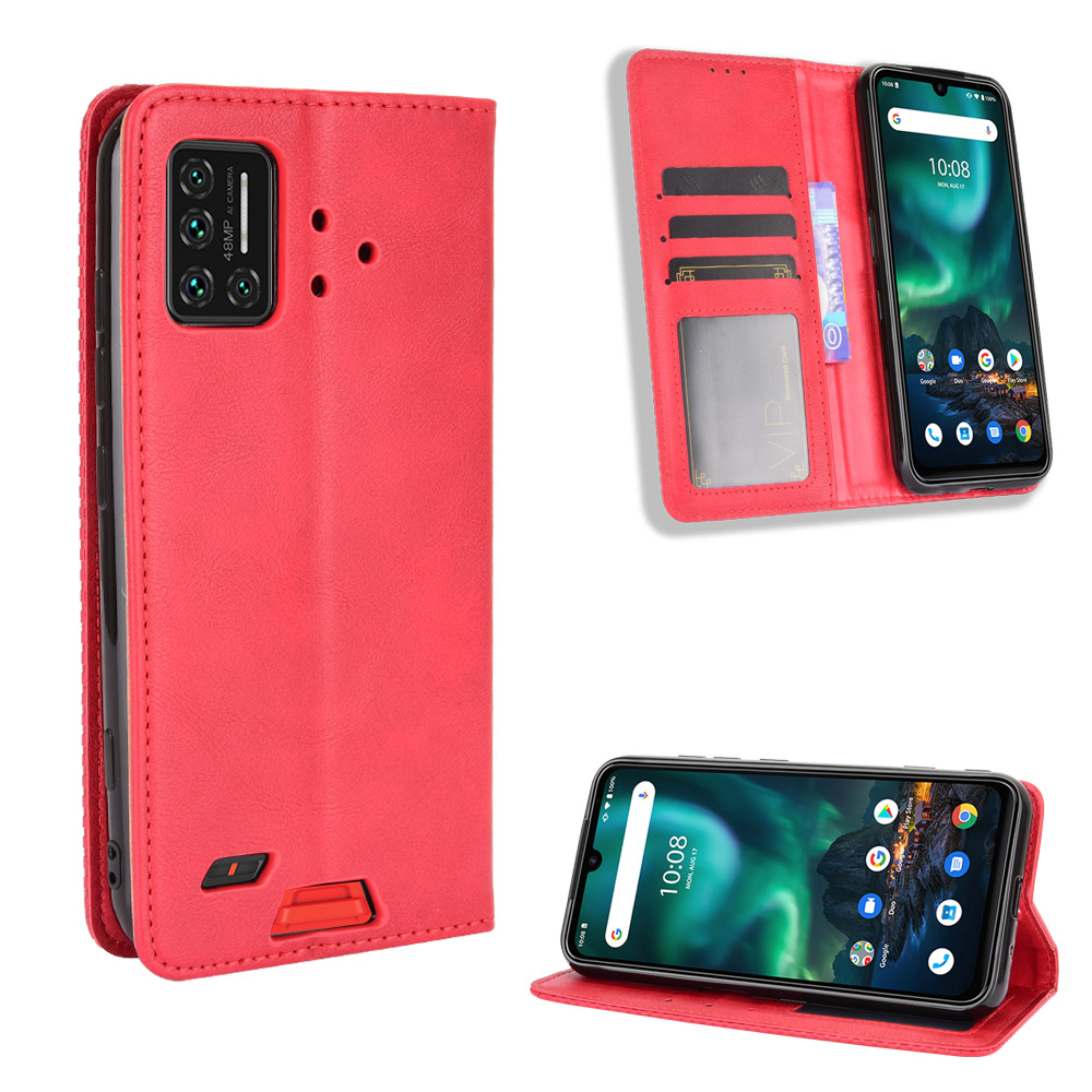Flip Cover for Umidigi Bison Pro GT F2 Power 3 X A5 A7 A9 A11 Pro Max F1 Play A3S A3X S5 Pro A11S Bison X10 Pro Power 5Wallet Leather Phone Case Shockproof Durable Retro Case
