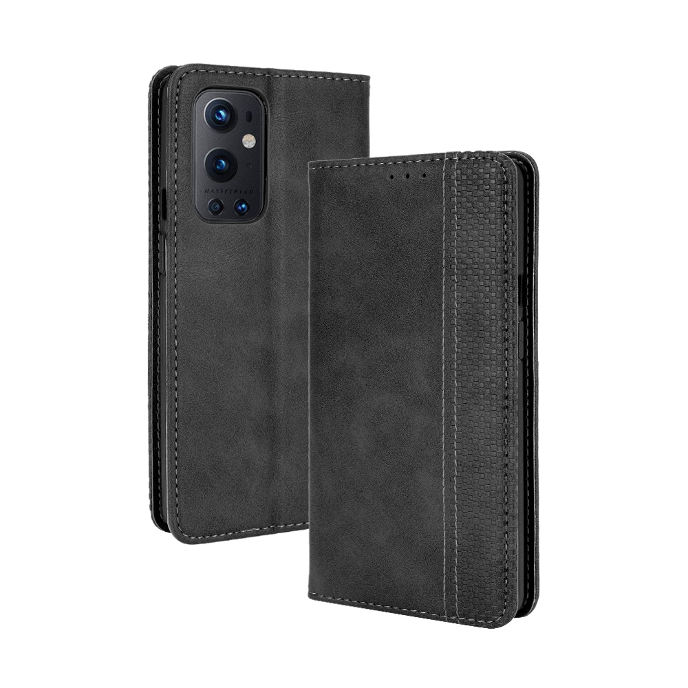 Flip Cover for OnePlus 9 7 8 6 7T Pro 8T 5T 6T 9RT 9R Nord N20 N200 N10 N100 CE 5G Wallet Leather Phone Case Shockproof Durable Retro Case