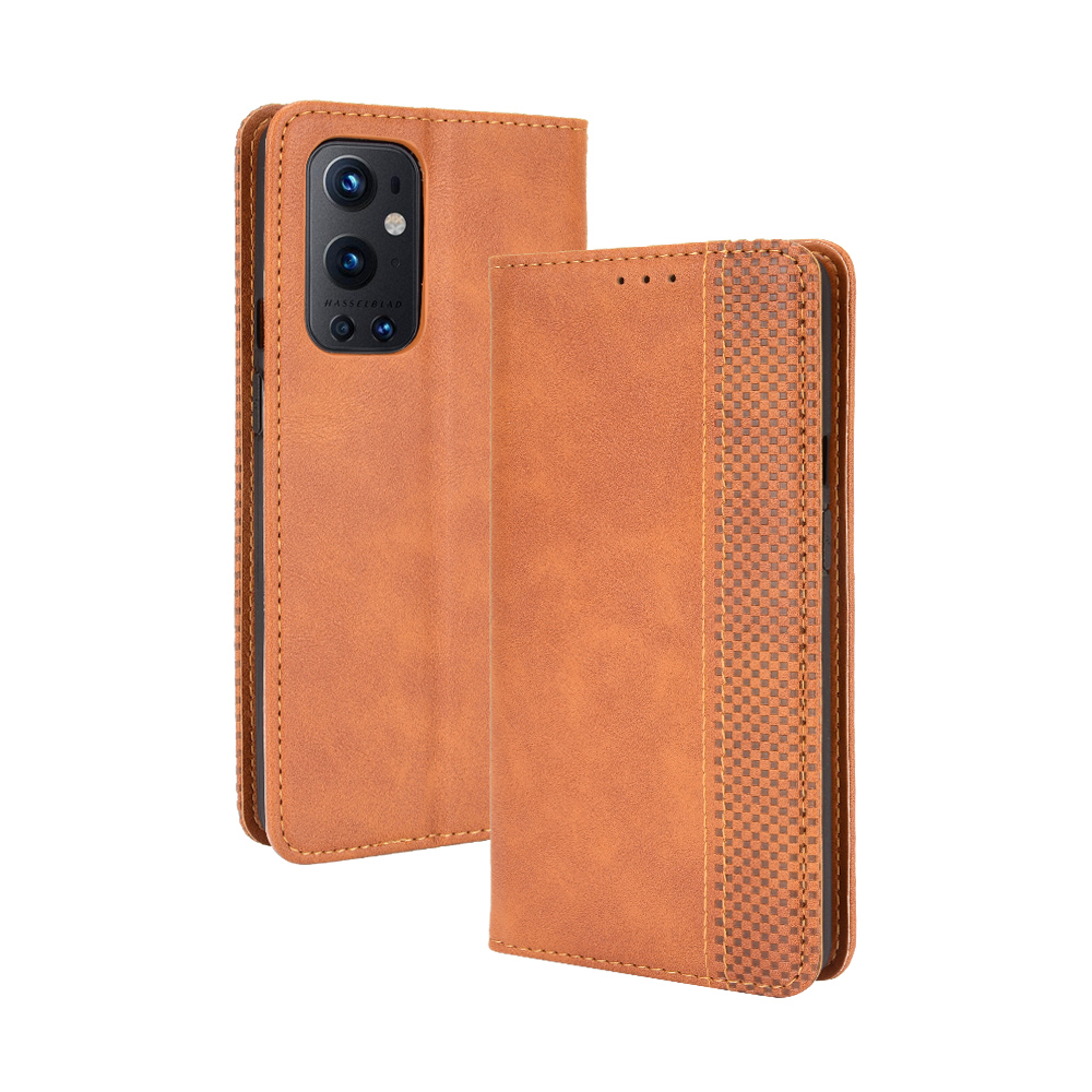 Flip Cover for OnePlus 9 7 8 6 7T Pro 8T 5T 6T 9RT 9R Nord N20 N200 N10 N100 CE 5G Wallet Leather Phone Case Shockproof Durable Retro Case
