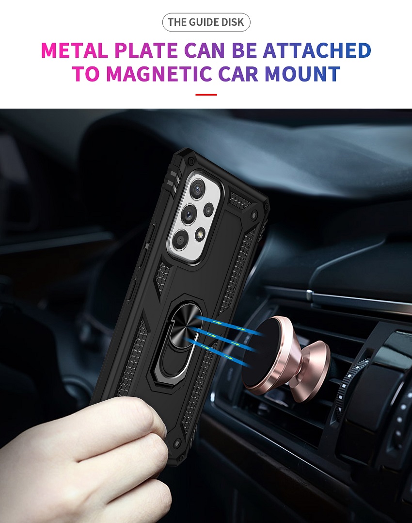 Samsung Galaxy A53 Case,Phone Case for Samsung Galaxy A53 [Drop-protection] with Car Magnetic Ring Holder