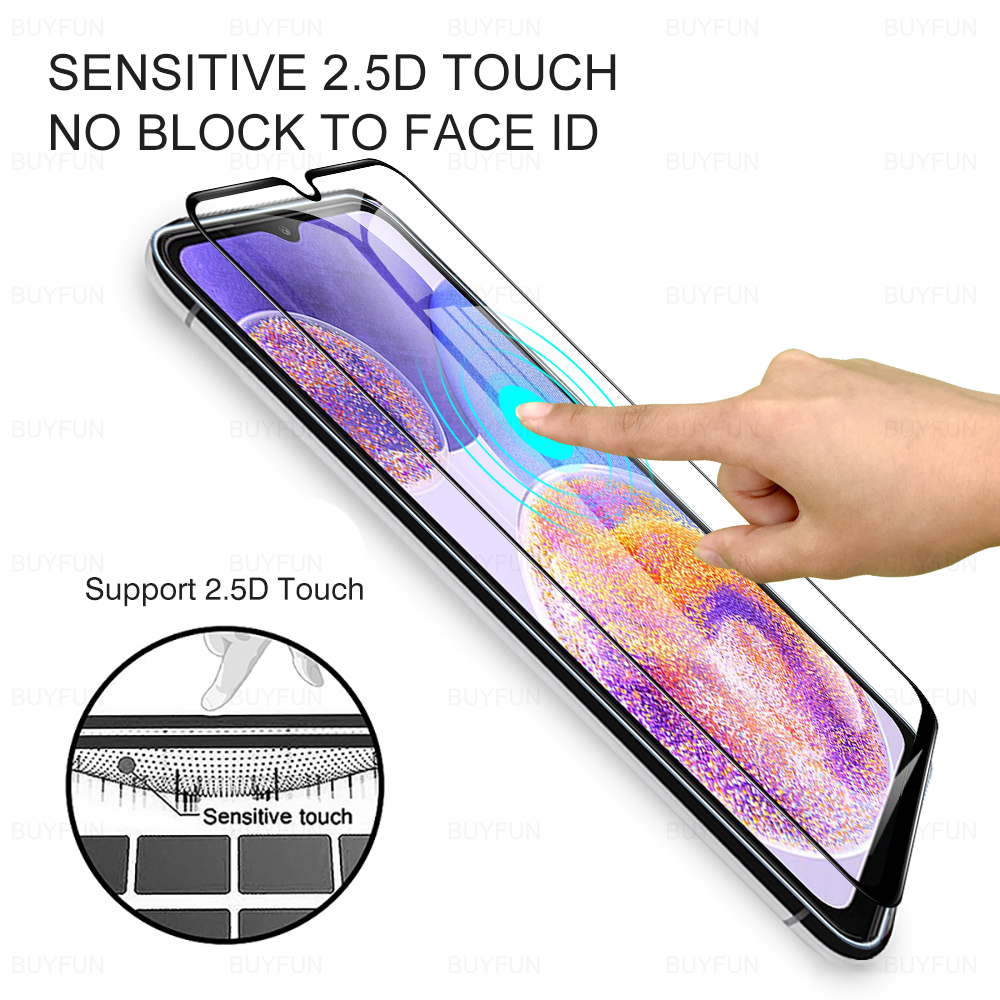 [2-PACK] Samsung Galaxy A13 A23 A33 [Full Coverage] [Tempered Glass] Screen Protector FOR Samsung Galaxy A13 4G,Samsung Galaxy A23,Samsung Galaxy A33 5G