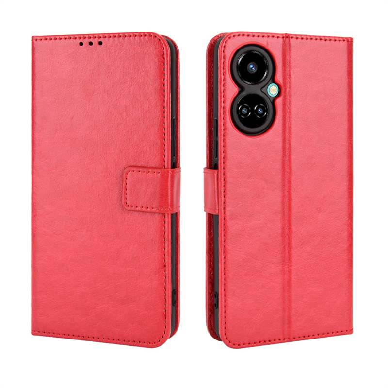 Flip Cover for Tecno Camon 19,Tecno Camon 19 Pro Wallet Leather Phone Case Shockproof Durable Retro Case