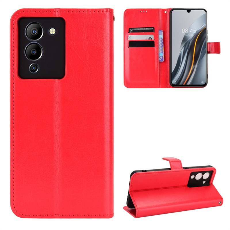 Flip Cover for Infinix Note 12 G96 6.7'',Infinix Note 12 Turbo Wallet Leather Phone Case Shockproof Durable Retro Case