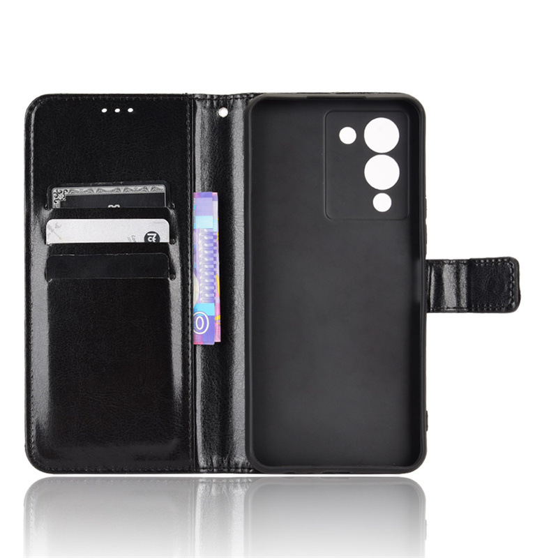 Flip Cover for Infinix Note 12 G96 6.7'',Infinix Note 12 Turbo Wallet Leather Phone Case Shockproof Durable Retro Case