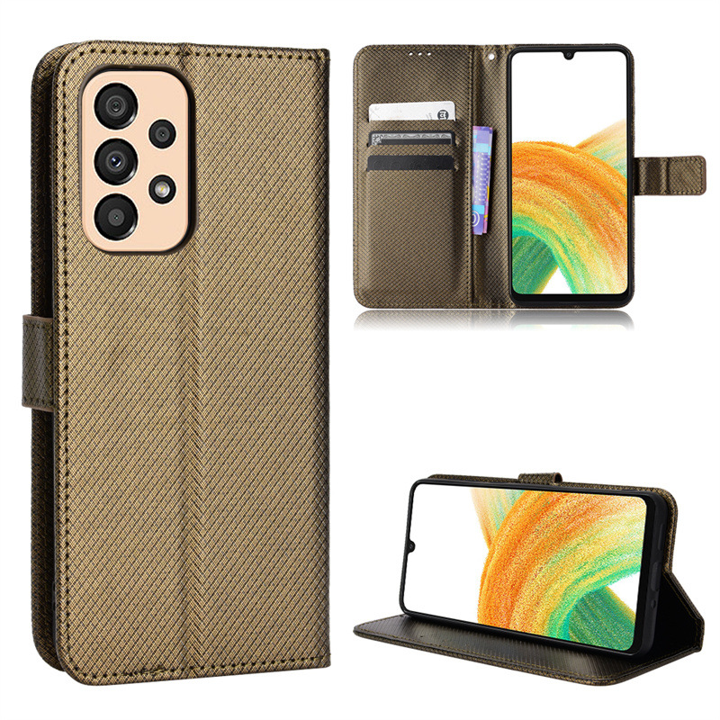 Wallet Flip Cover for Samsung Galaxy A73 A53 A33 A23 A13 A03 Core Leather PU Phone Case Shockproof Durable Retro Case