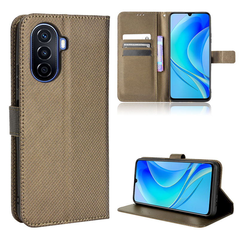 Wallet Flip Cover for Huawei Nova Y70,Huawei Nova Y70 Plus Leather PU Phone Case Shockproof Durable Retro Case