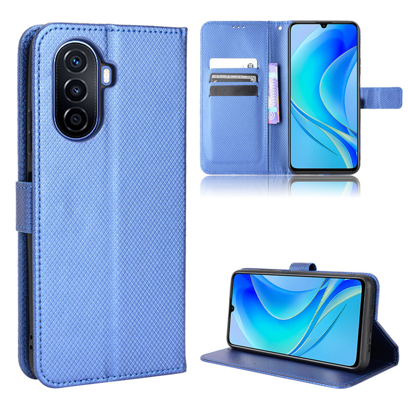 Wallet Flip Cover for Huawei Nova Y70,Huawei Nova Y70 Plus Leather PU Phone Case Shockproof Durable Retro Case