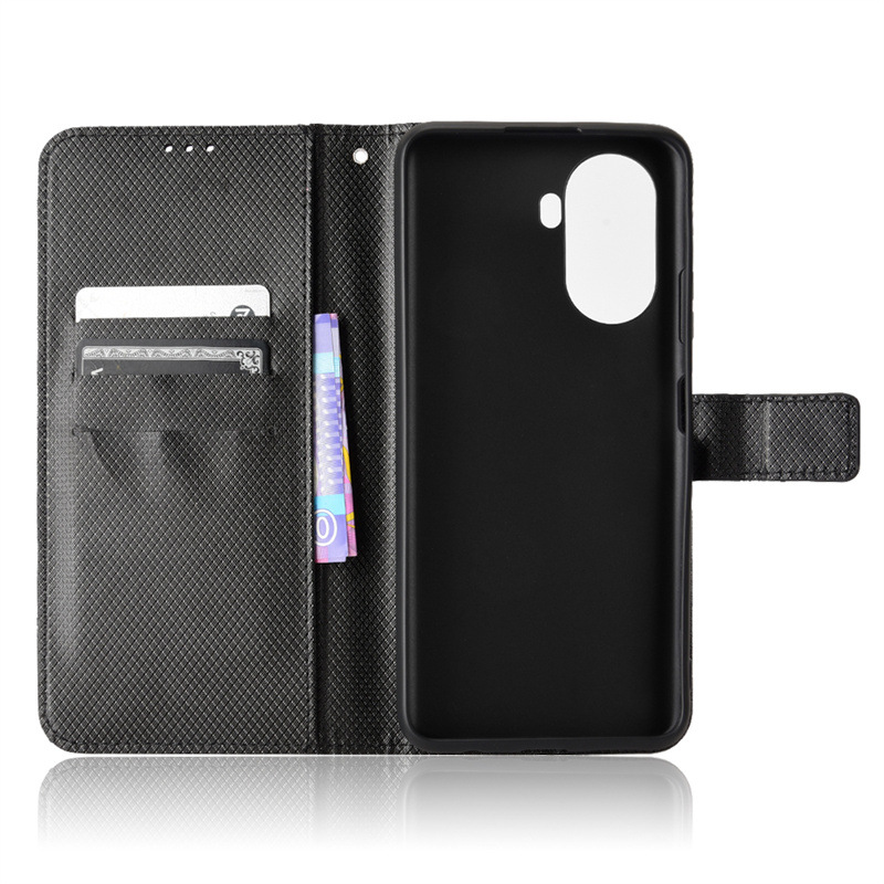 Wallet Flip Cover for Huawei Nova Y70,Huawei Nova Y70 Plus Leather PU Phone Case Shockproof Durable Retro Case