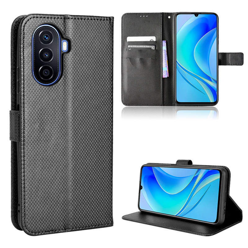 Wallet Flip Cover for Huawei Nova Y70,Huawei Nova Y70 Plus Leather PU Phone Case Shockproof Durable Retro Case