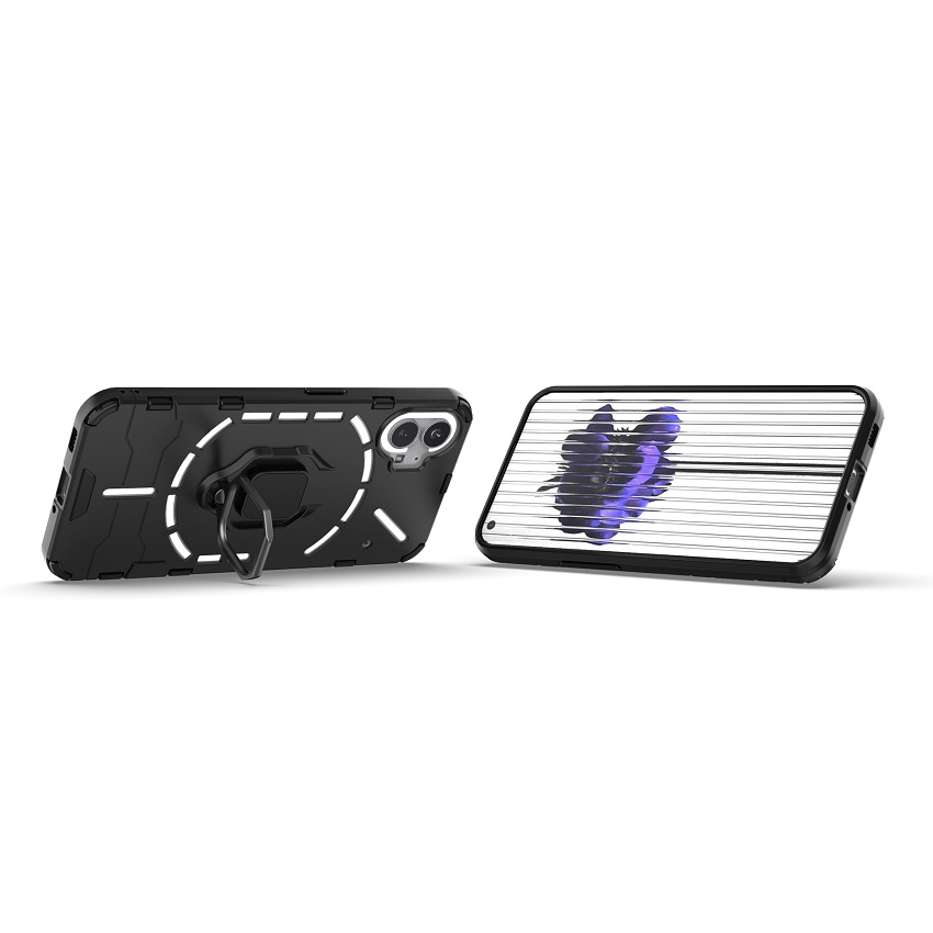 Phone Case for Nothing Phone 1 [Drop-protection] with Car Magnetic Ring Holder
