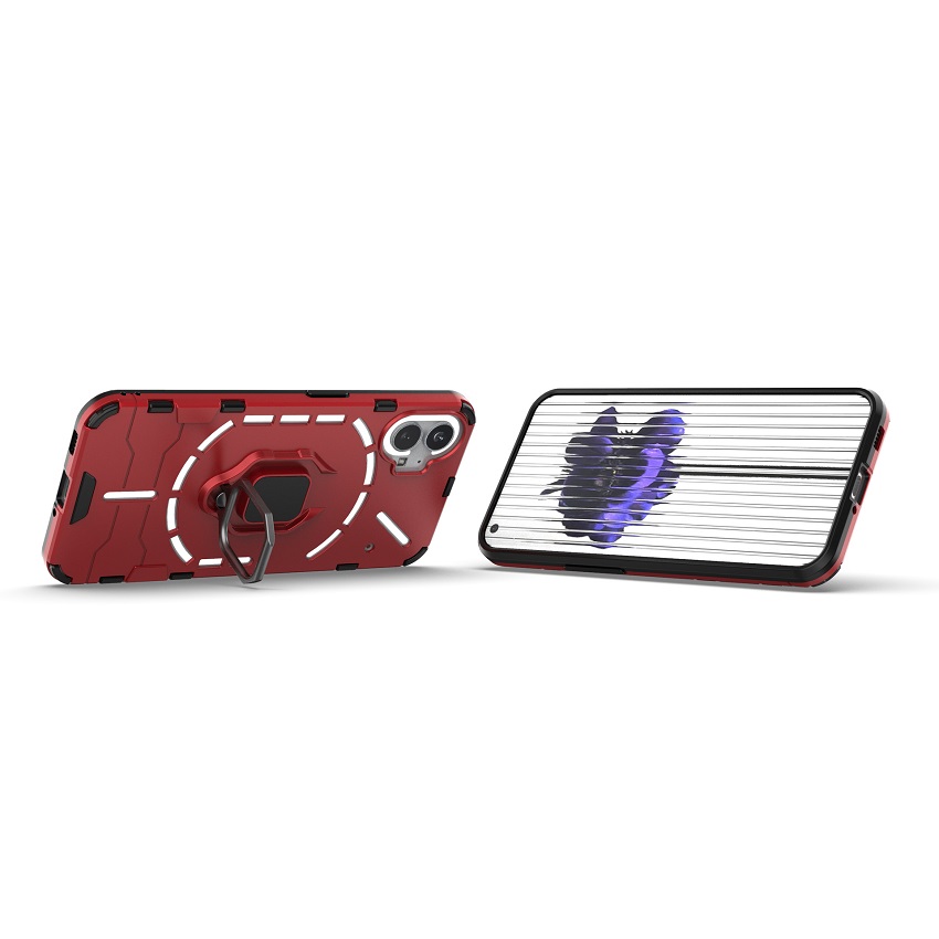Phone Case for Nothing Phone 1 [Drop-protection] with Car Magnetic Ring Holder