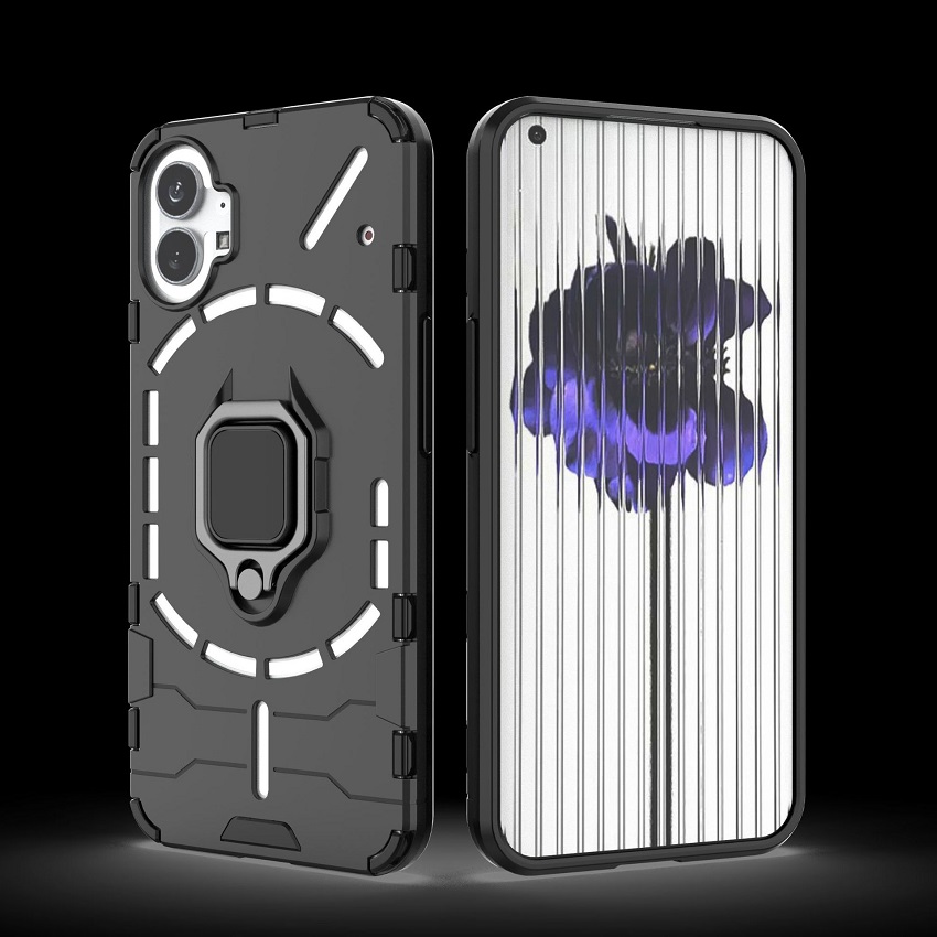 Phone Case for Nothing Phone 1 [Drop-protection] with Car Magnetic Ring Holder