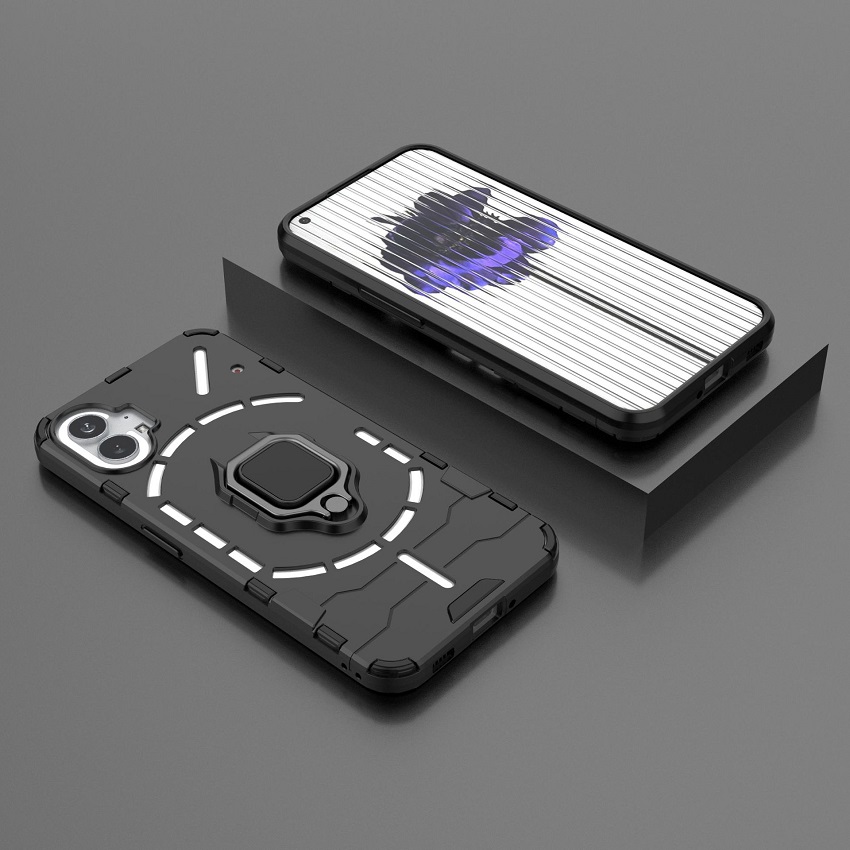 Phone Case for Nothing Phone 1 [Drop-protection] with Car Magnetic Ring Holder