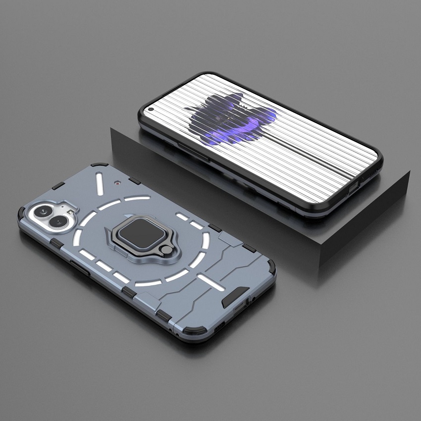 Phone Case for Nothing Phone 1 [Drop-protection] with Car Magnetic Ring Holder