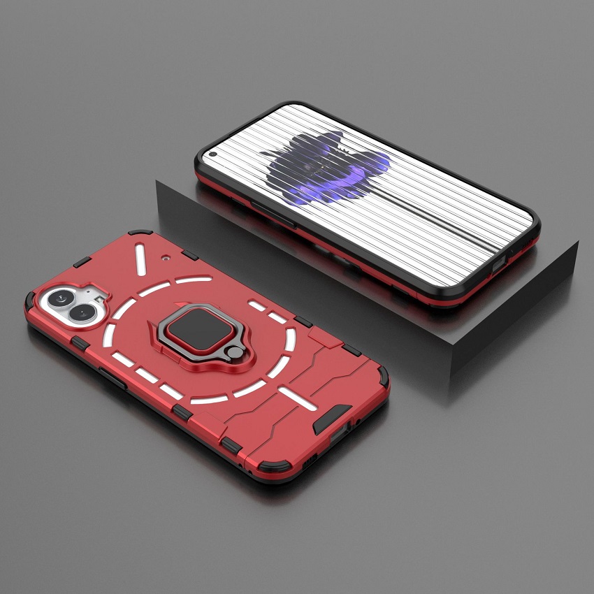 Phone Case for Nothing Phone 1 [Drop-protection] with Car Magnetic Ring Holder