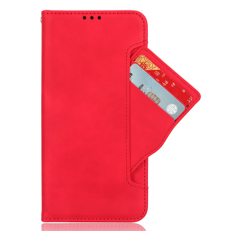 Wallet Leather Phone Case for Tecno Pop 6 Pro Shockproof Durable Retro Flip Cover