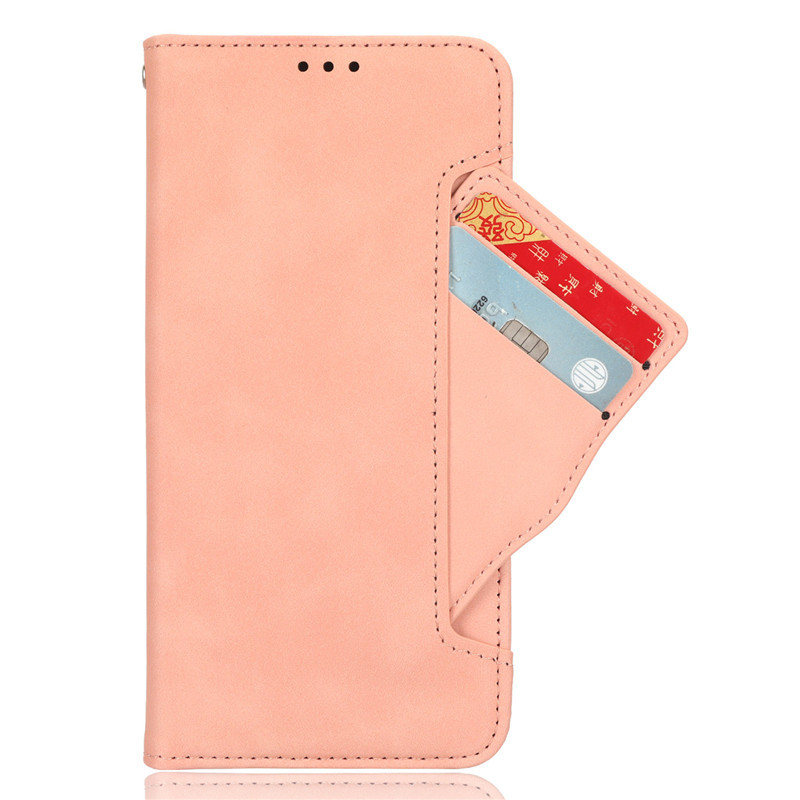 Wallet Leather Phone Case for Tecno Pop 6 Pro Shockproof Durable Retro Flip Cover