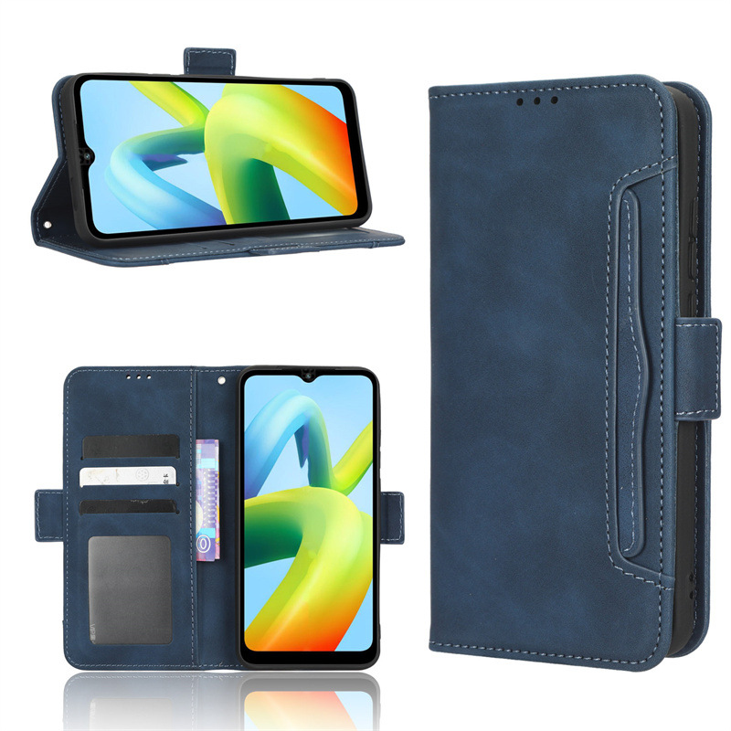 Wallet Leather Phone Case for Xiaomi Redmi A1,Xiaomi Redmi A1+ Plus Shockproof Durable Retro Flip Cover