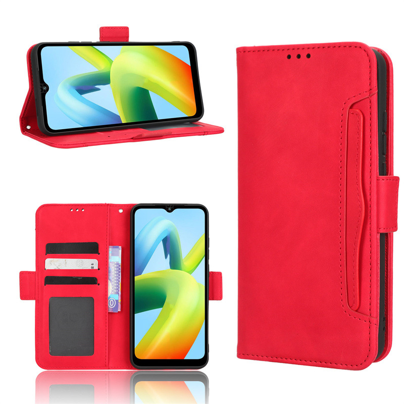 Wallet Leather Phone Case for Xiaomi Redmi A1,Xiaomi Redmi A1+ Plus Shockproof Durable Retro Flip Cover