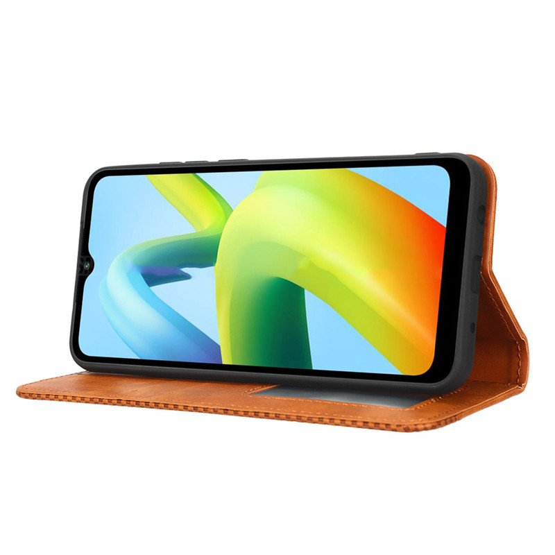 Flip Cover for Xiaomi Redmi A1,Xiaomi Redmi A1+ Plus Wallet Leather Phone Case Shockproof Durable Retro Case
