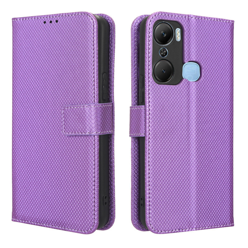 Wallet Flip Cover for Infinix Hot 12 Pro Leather PU Phone Case Shockproof Durable Retro Case