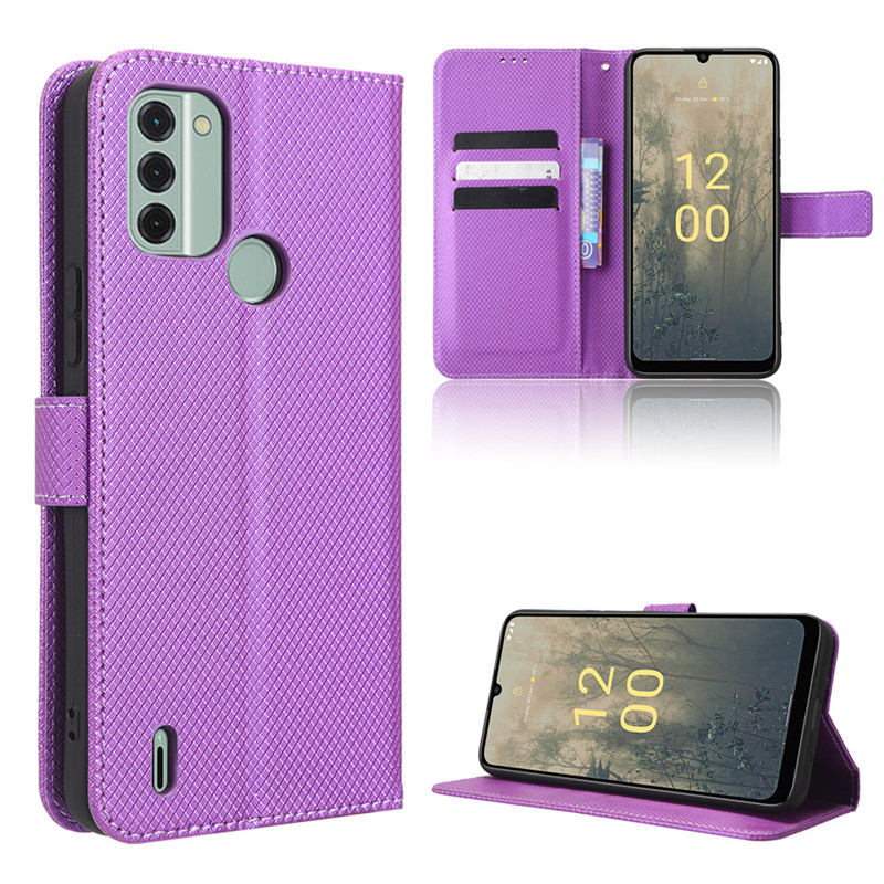 Wallet Flip Cover for Nokia C31 Leather PU Phone Case Shockproof Durable Retro Case