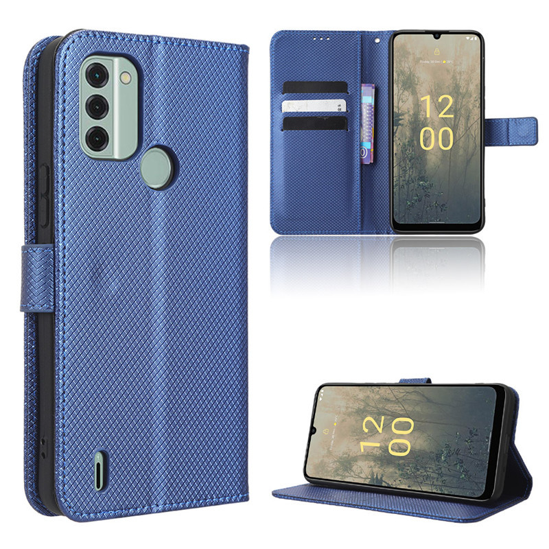Wallet Flip Cover for Nokia C31 Leather PU Phone Case Shockproof Durable Retro Case
