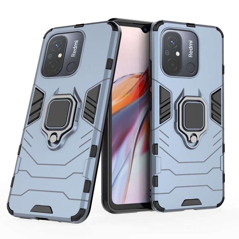 Xiaomi Redmi 12C Case,Phone Case for Xiaomi Redmi 12C [Drop-protection] with Car Magnetic Ring Holder