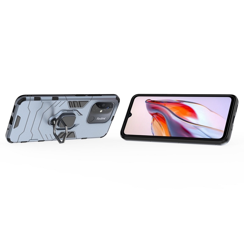 Xiaomi Redmi 12C Case,Phone Case for Xiaomi Redmi 12C [Drop-protection] with Car Magnetic Ring Holder