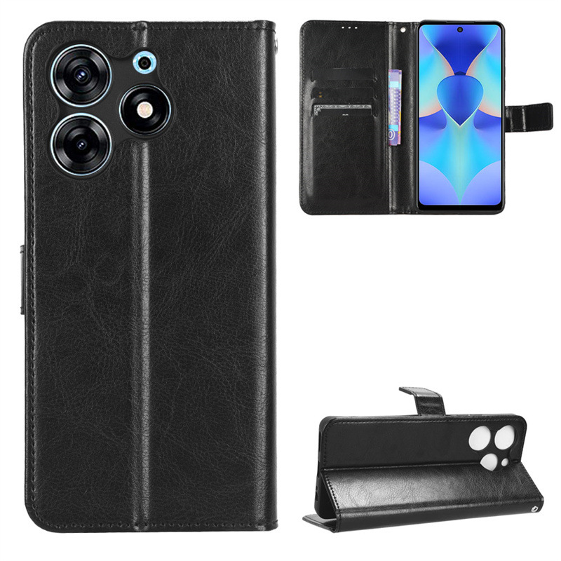 Flip Cover For Tecno Spark 10 Pro,Spark 10C,Spark 10 4G 5G [Flip Vintage Leather] Wallet Phone Case