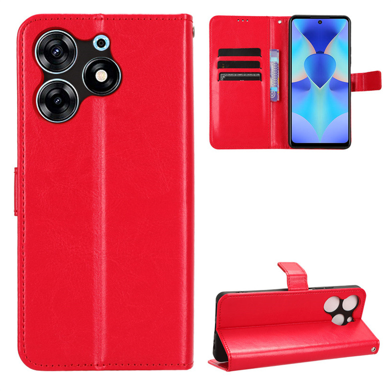 Flip Cover For Tecno Spark 10 Pro,Spark 10C,Spark 10 4G 5G [Flip Vintage Leather] Wallet Phone Case