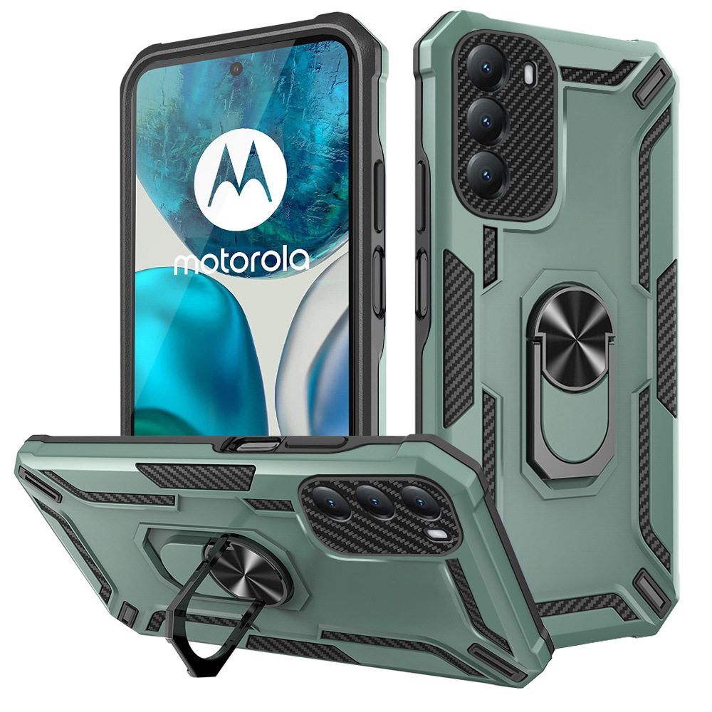 Phone Case for Motorola Moto G9 Play E7 Plus G9 Power G30 G20 G10 G60 G50 5G G60S G71 G52 G82 G71 [Drop-protection] with Car Magnetic Ring Holder