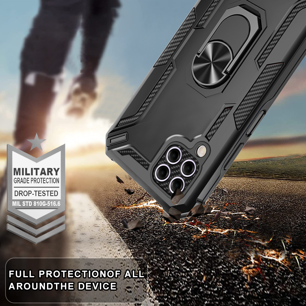 Phone Case for Huawei Nova Y90 Y61 Nova 9 7i 70 Plus Honor 50 Y9S 9X/9X Pro/P Smart Pro 2019 P30 Lite Nova 10 Pro SE [Drop-protection] with Car Magnetic Ring Holder