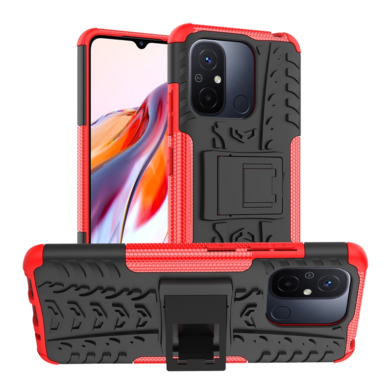 Phone Case for Xiaomi Redmi 12C Poco C55 Phone Case,Military Armor Drop Tested [Heavy Duty] Case with Kickstand