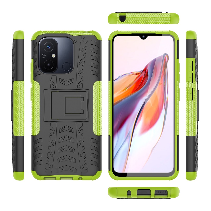 Phone Case for Xiaomi Redmi 12C Poco C55 Phone Case,Military Armor Drop Tested [Heavy Duty] Case with Kickstand