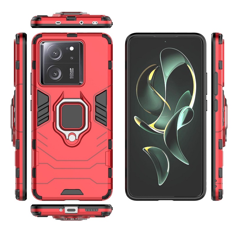 Xiaomi 13T / Mi 13T Pro Case,Phone Case for Xiaomi 13T / Mi 13T Pro [Drop-protection] with Car Magnetic Ring Holder