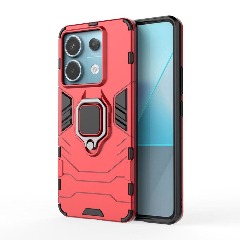 Phone Case for Xiaomi Redmi  Note 13 5G,Note 13 Pro 5G Cover [Drop-protection] with Car Magnetic Ring Holder