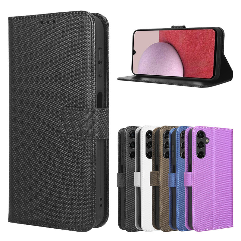 Wallet Flip Cover for Samsung Galaxy A24 A25 A55 A35 A15 Leather PU Phone Case Shockproof Durable Retro Case