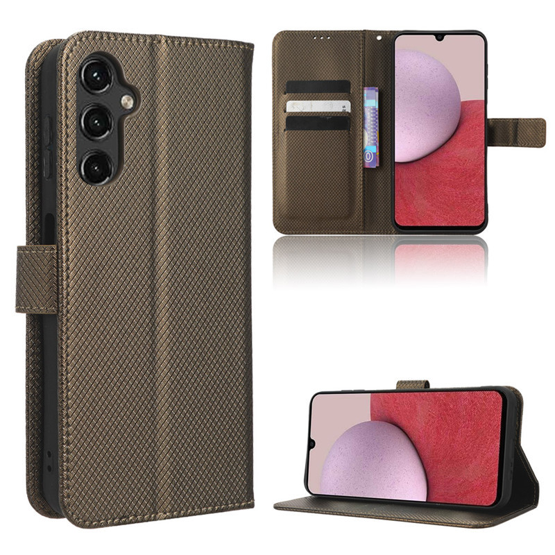 Wallet Flip Cover for Samsung Galaxy A24 A25 A55 A35 A15 Leather PU Phone Case Shockproof Durable Retro Case