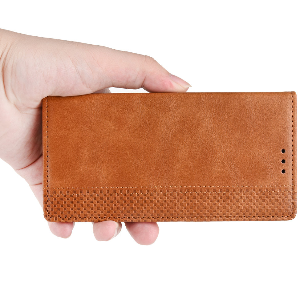 Wallet Flip Cover for Wiko View 5/View 5 Plus Leather PU Phone Case Shockproof Durable Retro Case