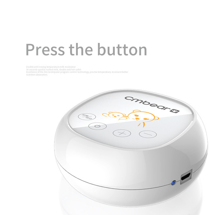 A bi-directional electric breast pump automatic device massages the breast pump