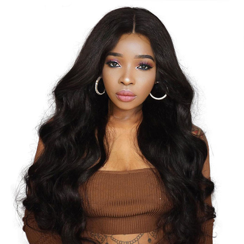 Blonde Long Wavy Wig Heat Resistant Synthetic Hair Fiber Ombre Wigs Fo Black Women Party