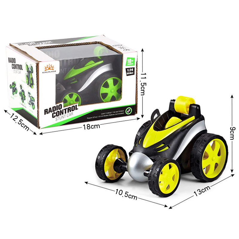 Wireless Remote Control Car Rolling Rotating Tumbling Stunt Automatic Car Toy Gifts For Children