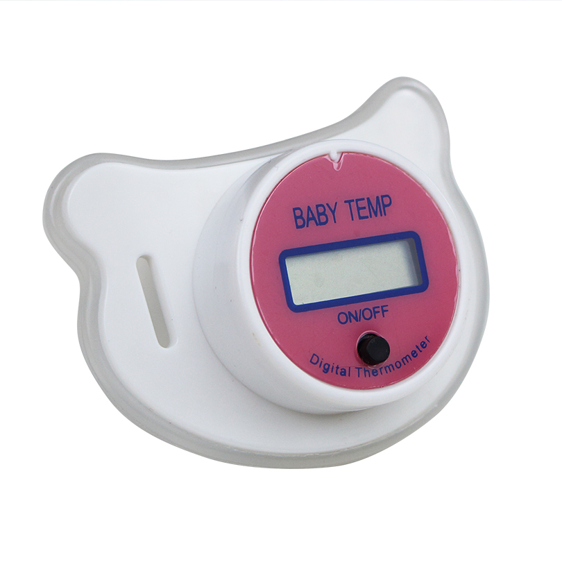 Baby Nipple Thermometer Medical Silicone Pacifier LCD Digital Children&apos;s Thermometer Health Safety