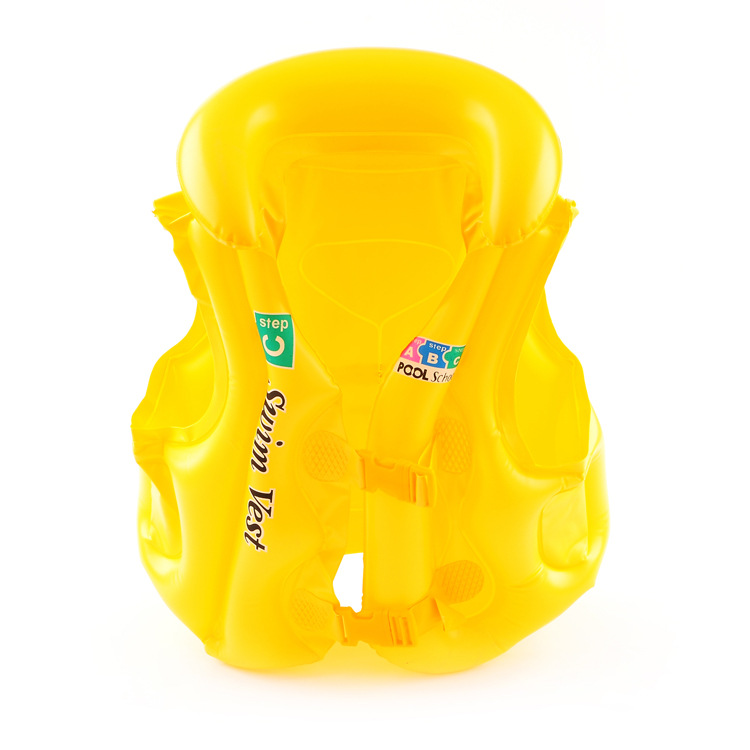 1 New Arrival Baby Kid Safety Float Inflatable Swim Vest Life Jacket Swimming Aid For 3-6 Years