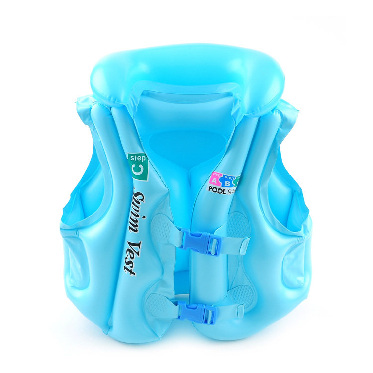1 New Arrival Baby Kid Safety Float Inflatable Swim Vest Life Jacket Swimming Aid For 3-6 Years