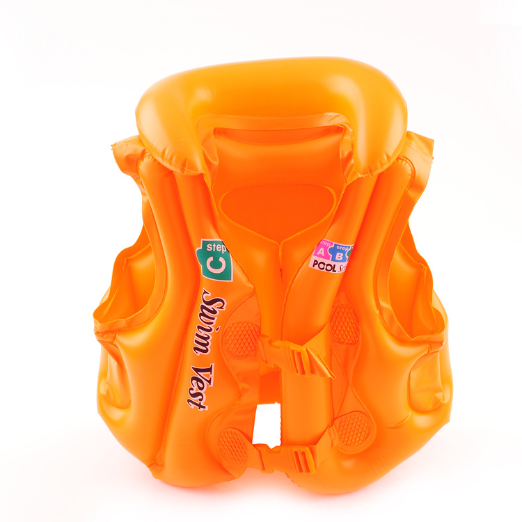 1 New Arrival Baby Kid Safety Float Inflatable Swim Vest Life Jacket Swimming Aid For 3-6 Years